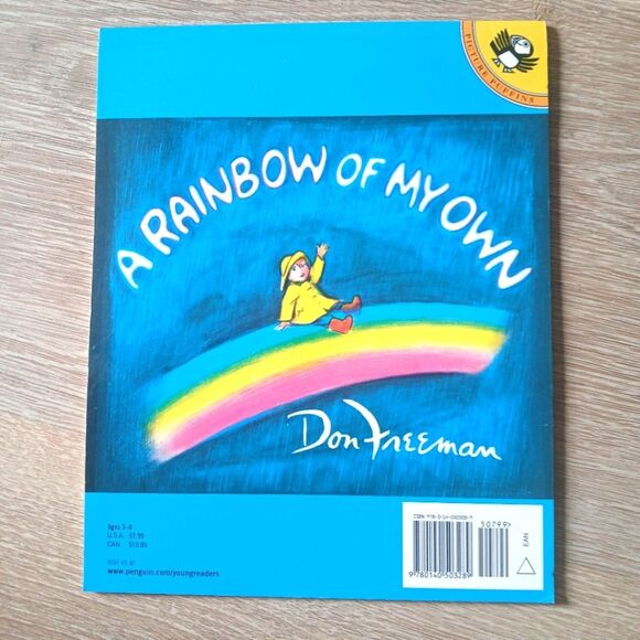 'A Rainbow of My Own' Children's Book Don Freeman Paperback Young Reader - Picture 3 of 9